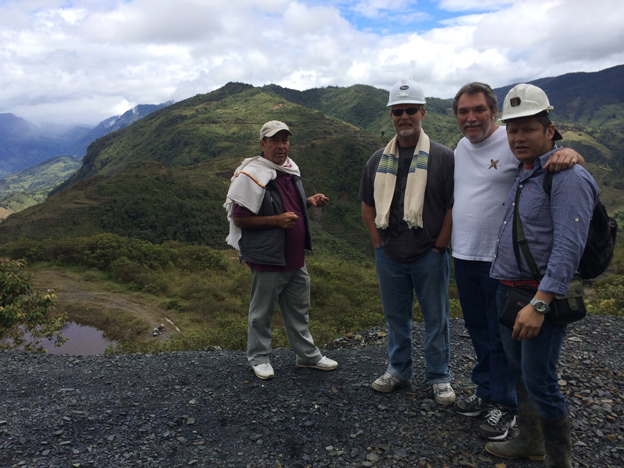 Chivor Colombia - Emerald Mining - Juan Carlos, Publio