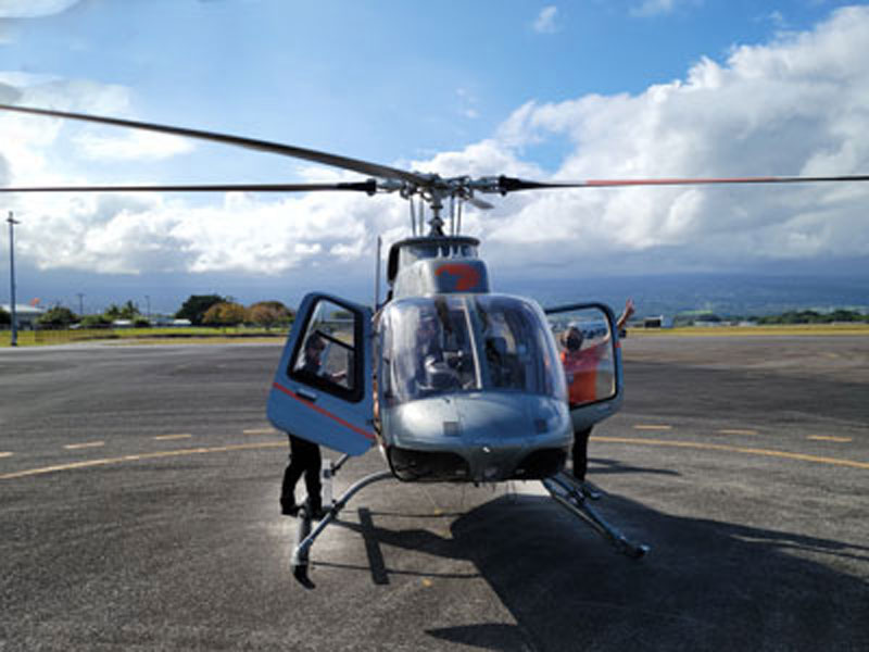 HHelicopter Ride Hilo Hawaii